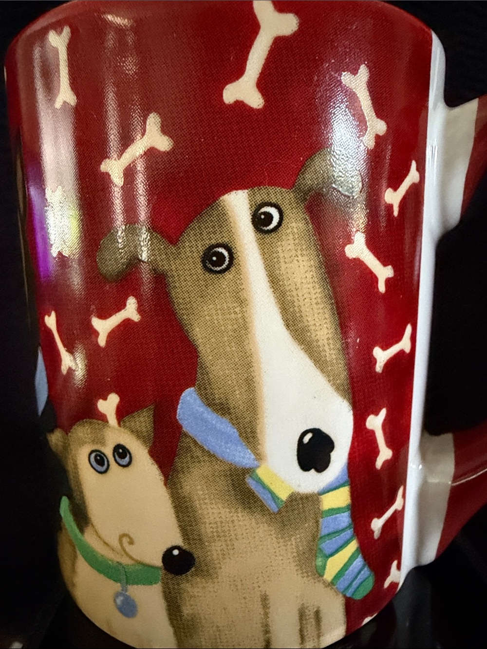 Gibson 2006 Debi Hron Dogs & Bones Coffee Mug